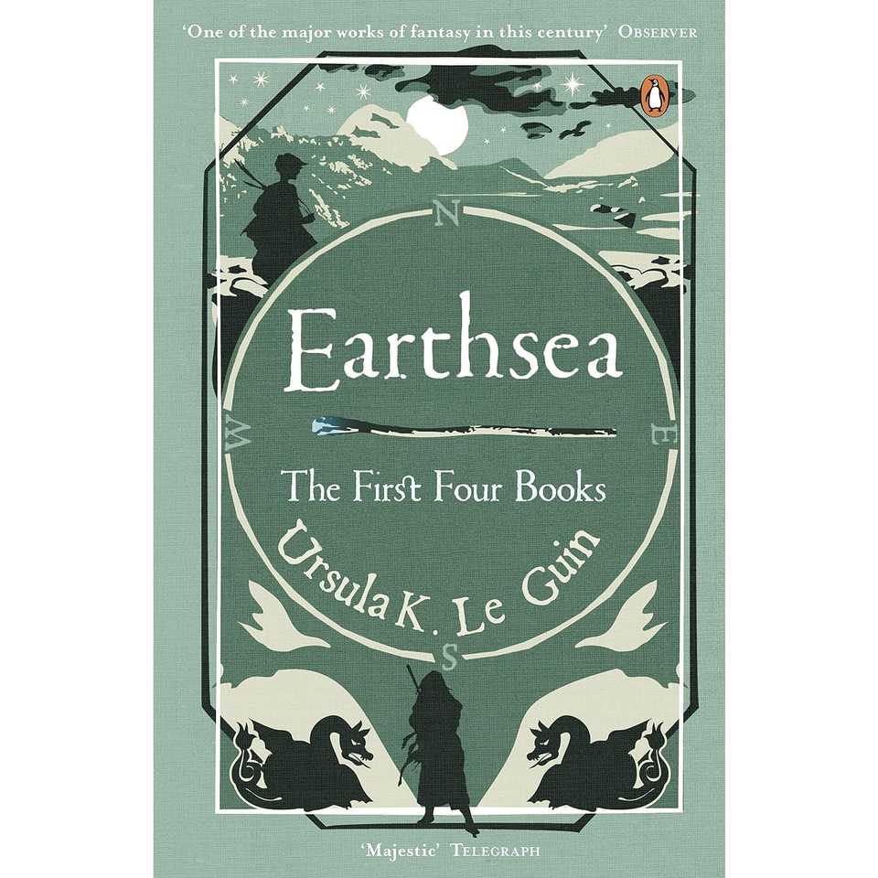 Earthsea books 1-4