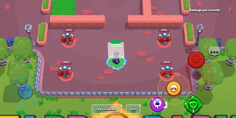 Edgar aiming his attack in Brawl Stars