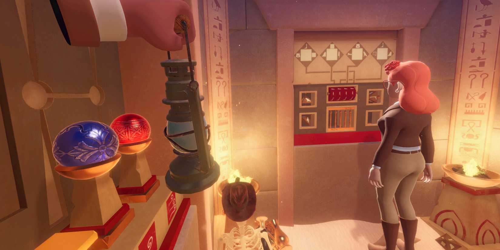 Egyptian puzzle in Escape Simulator