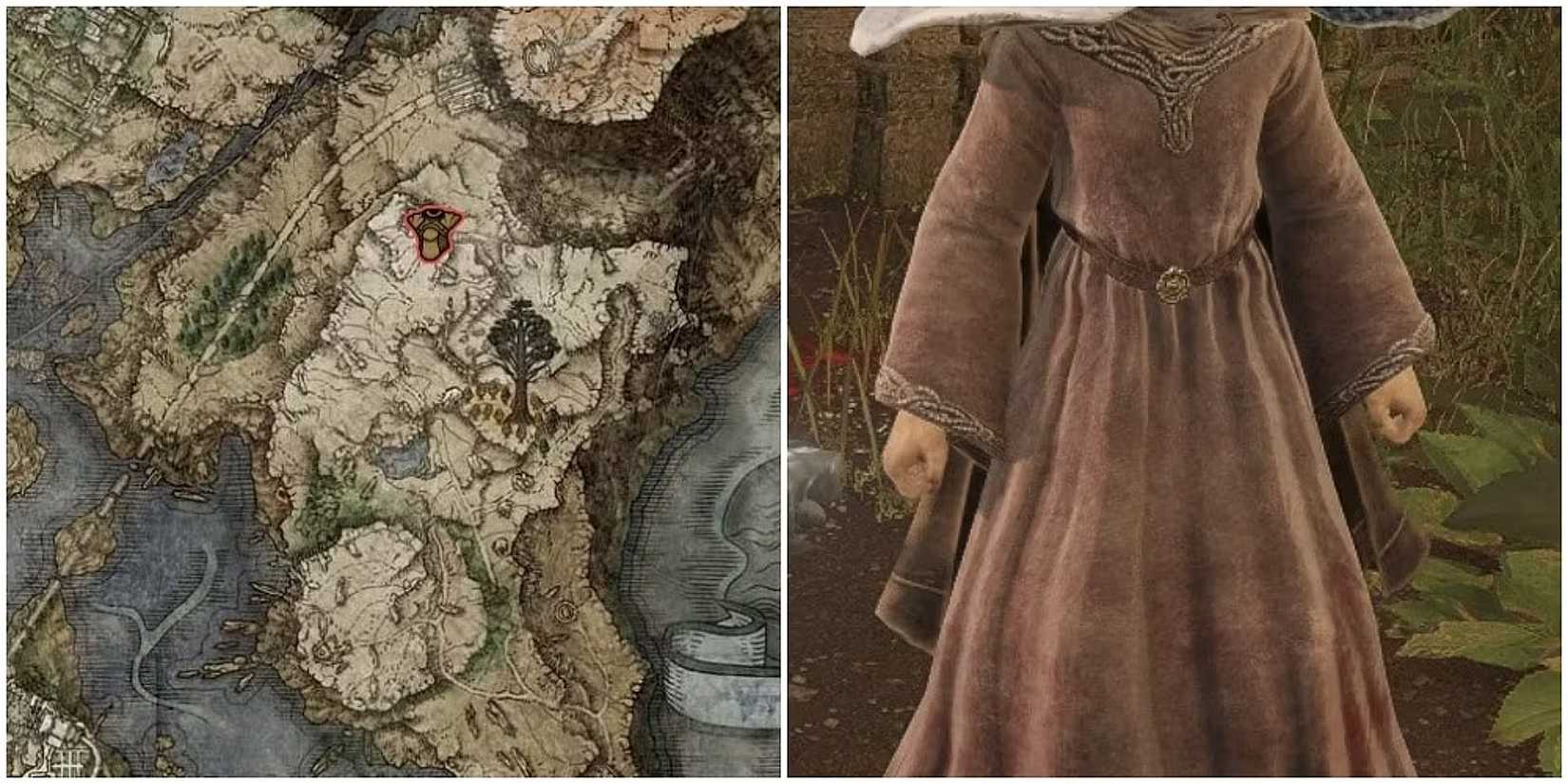 Elden Ring Finger Maiden Robe Aesthetics And Map Location