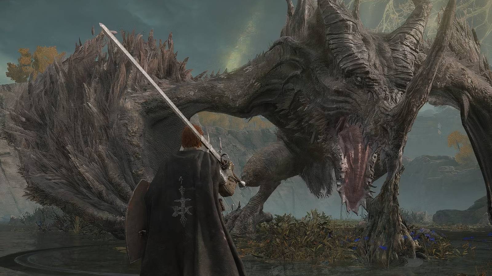 Elden Ring Flying Dragon Agheel