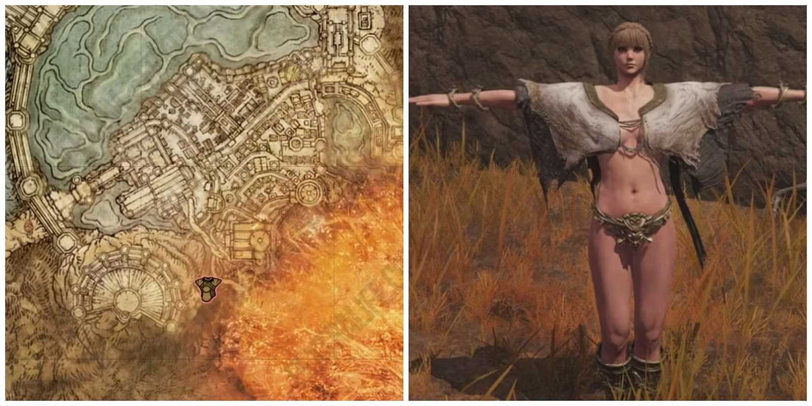 Elden Ring Gold Waistwrap And Where To Find It On The Map