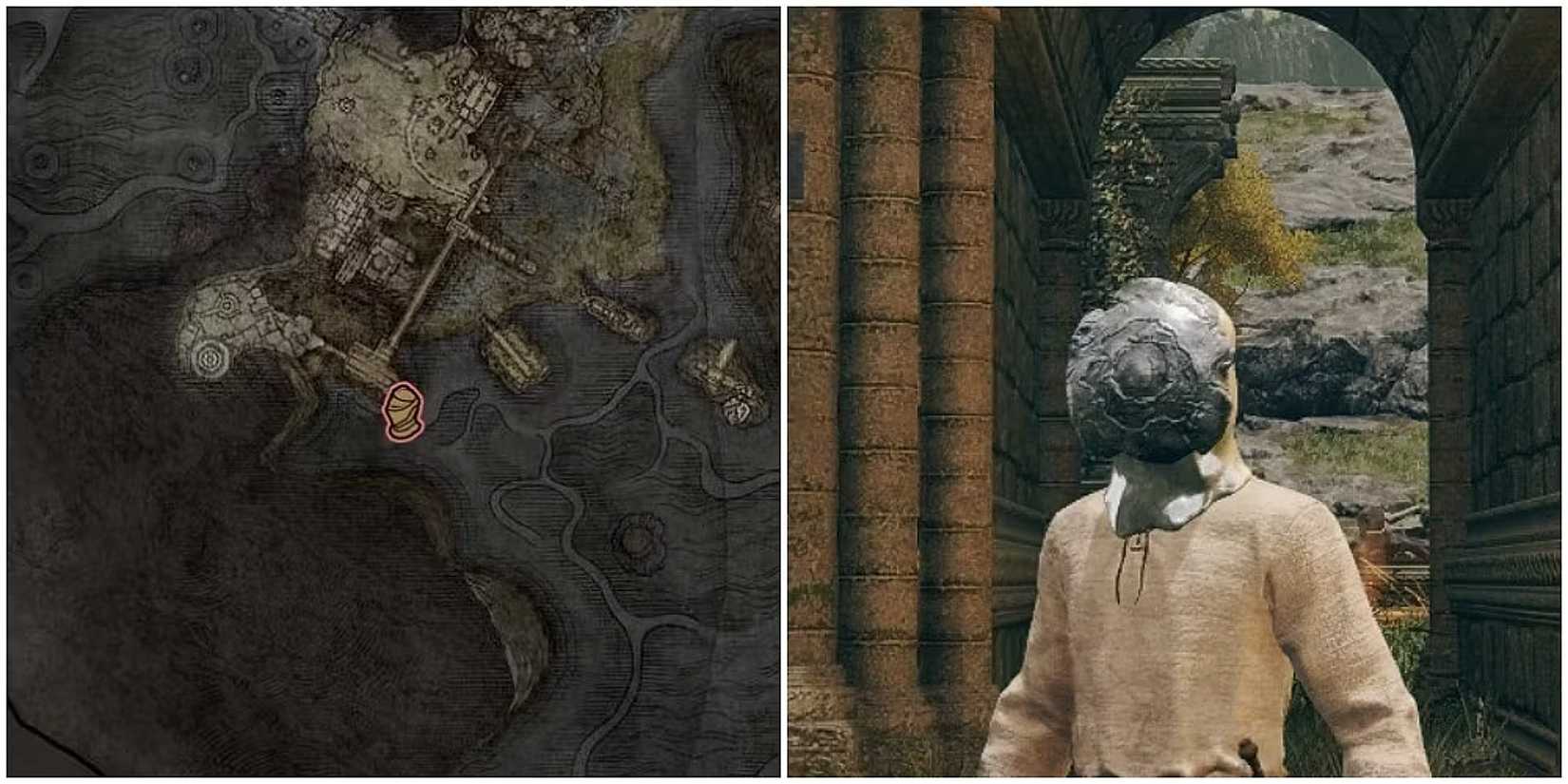 Elden Ring Silver Tear Mask Aesthetics And Map Location