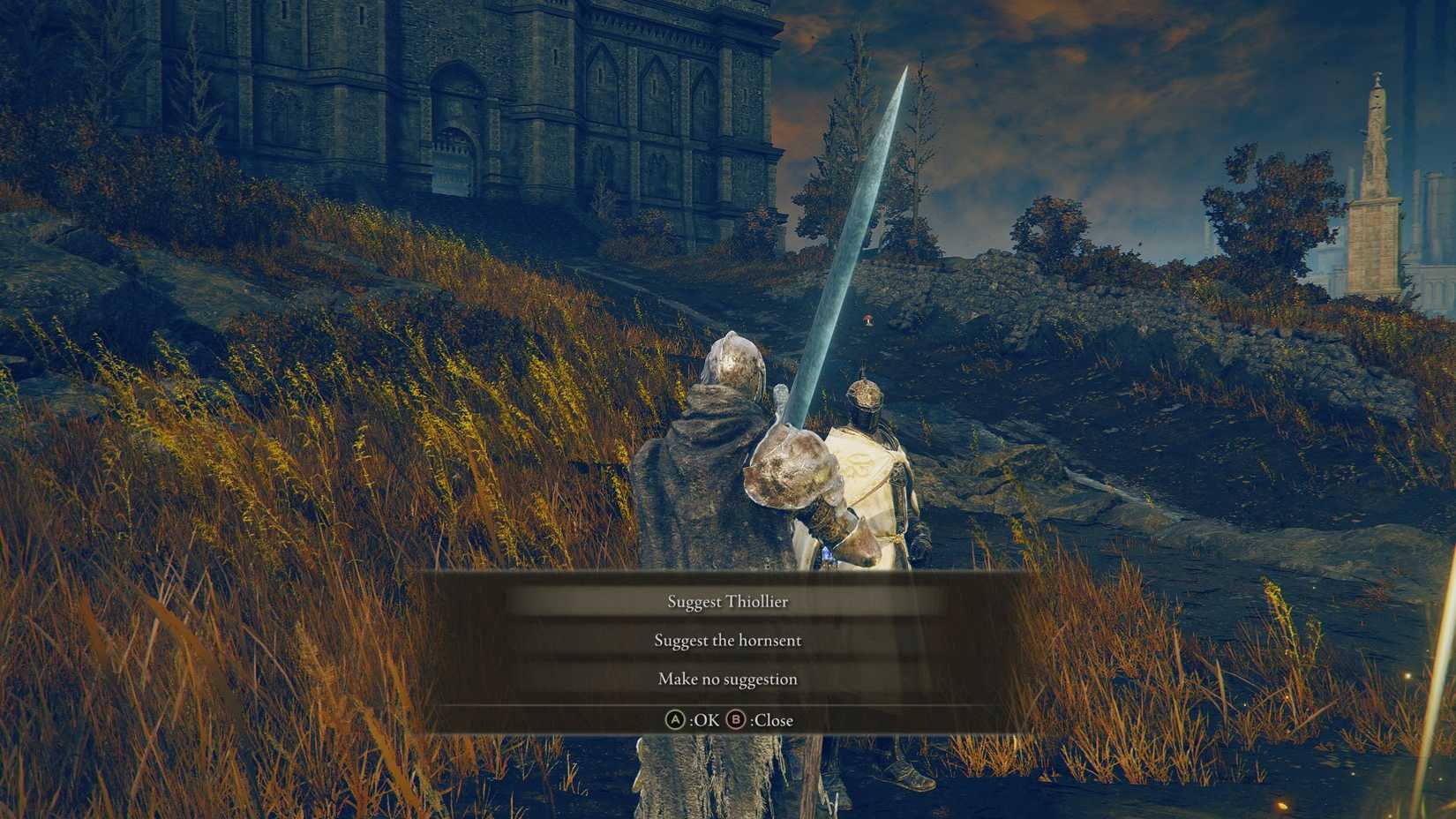 Elden Ring - Suggest hornsent to Leda