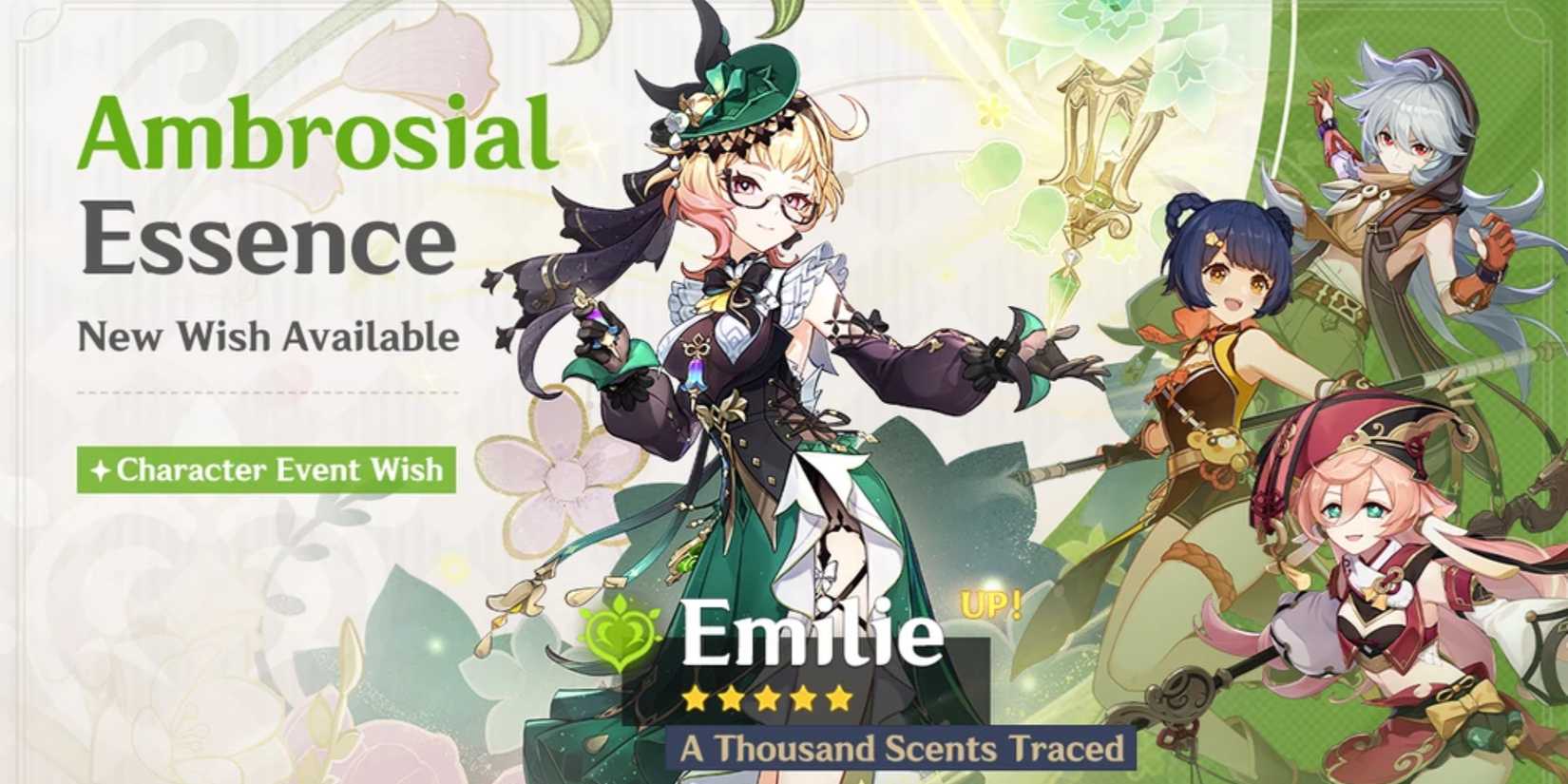 Emilie Debut Banner - Genshin Impact