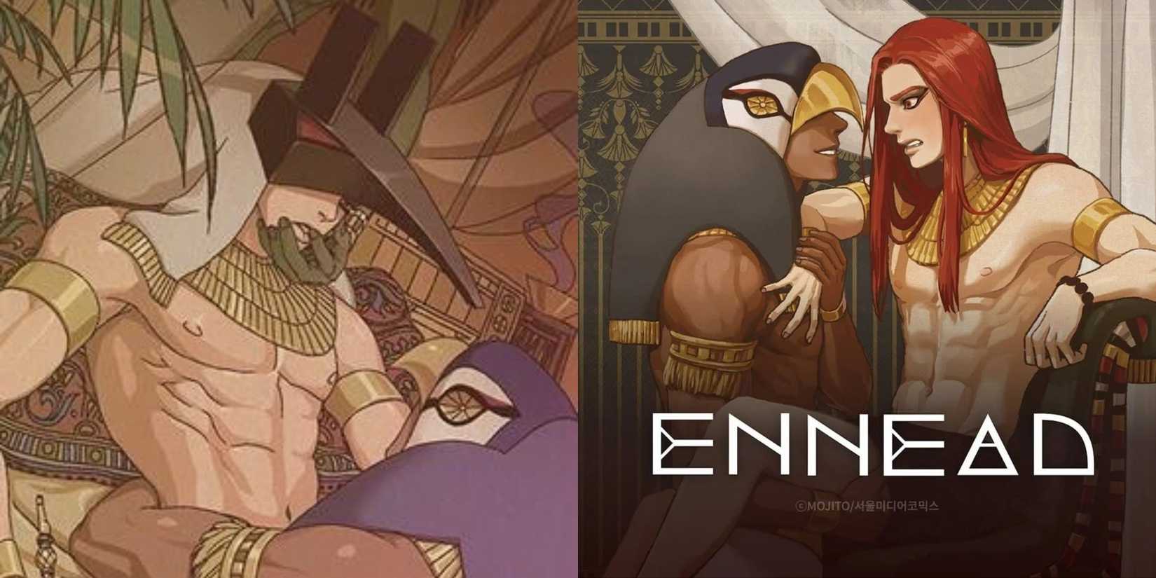 Horus And Seth In Ennead