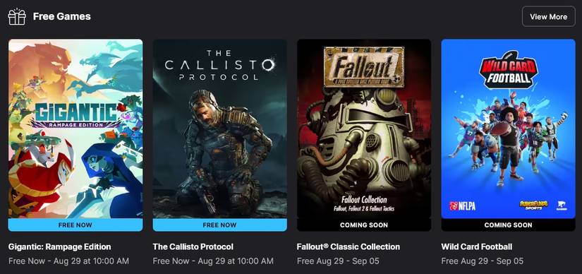 epic games store free games august 2024 lineup