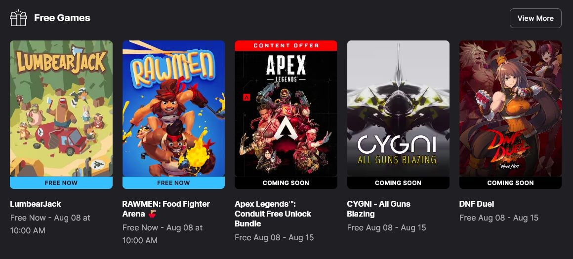 epic games store free games august 2024