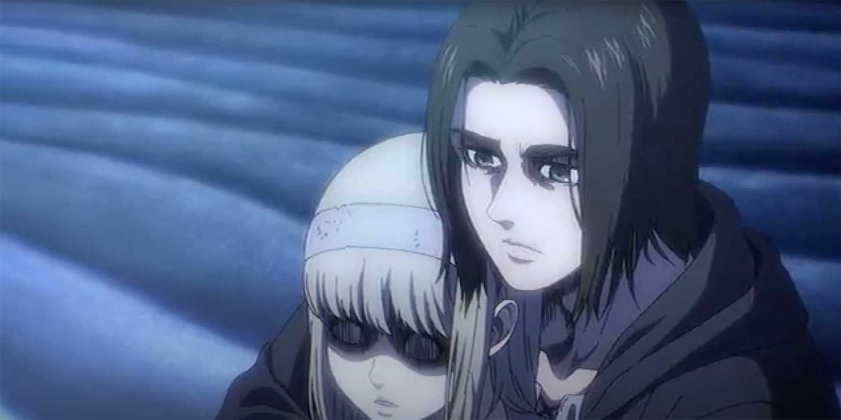 eren comforting ymir