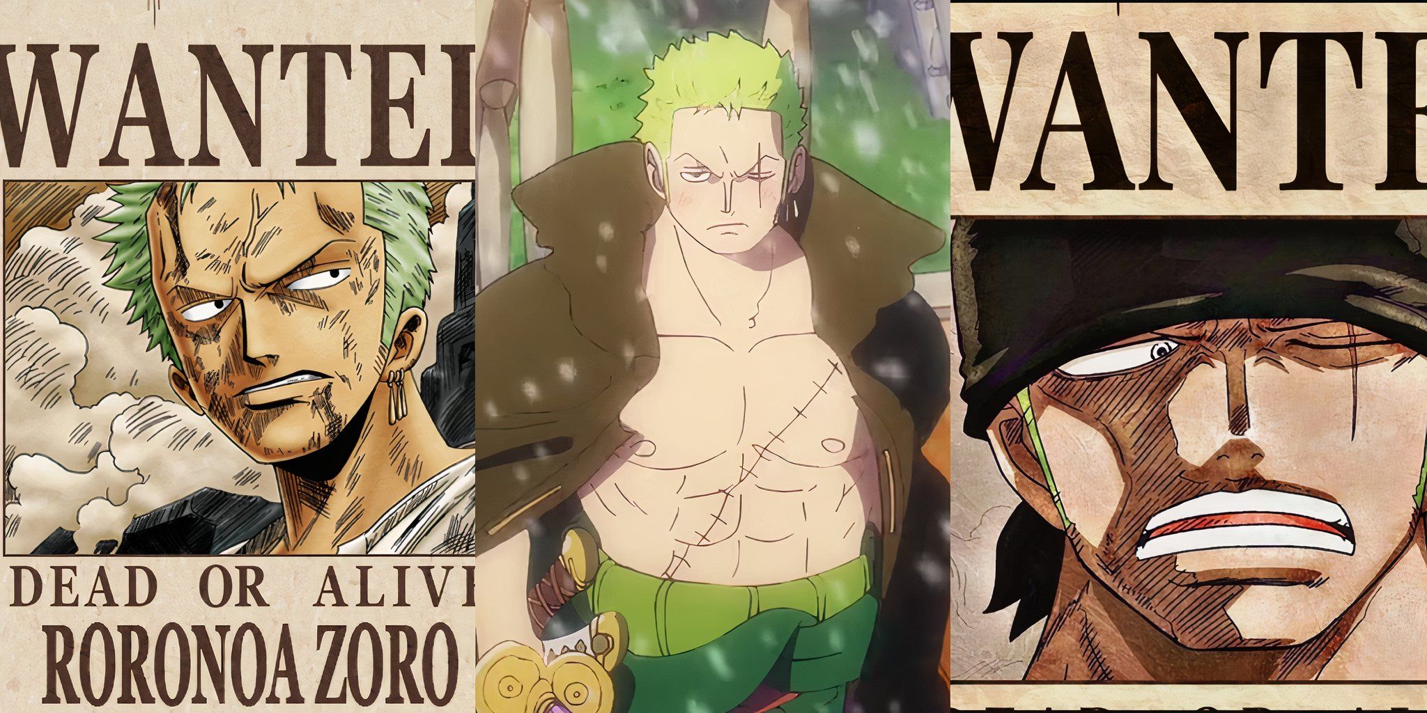 One Piece: Every Bounty of Roronoa Zoro (So Far)