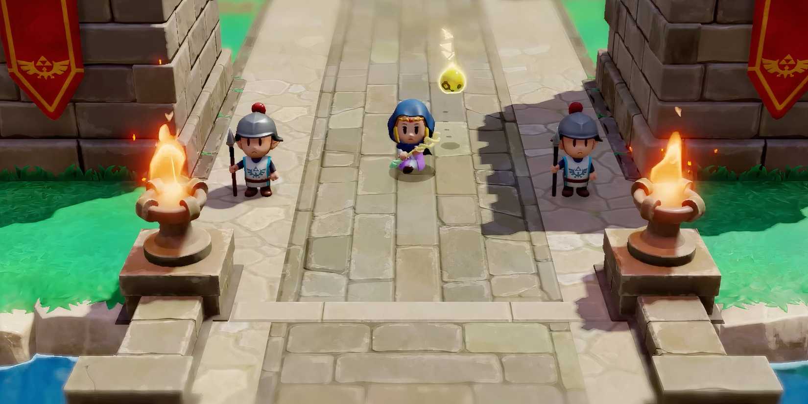 Exploring Hyrule Castle in The Legend of Zelda Echoes of Wisdom