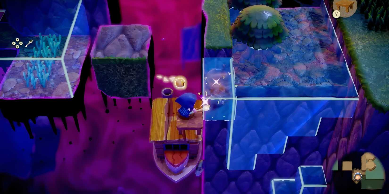 Extracting water in The Legend of Zelda Echoes of Wisdom