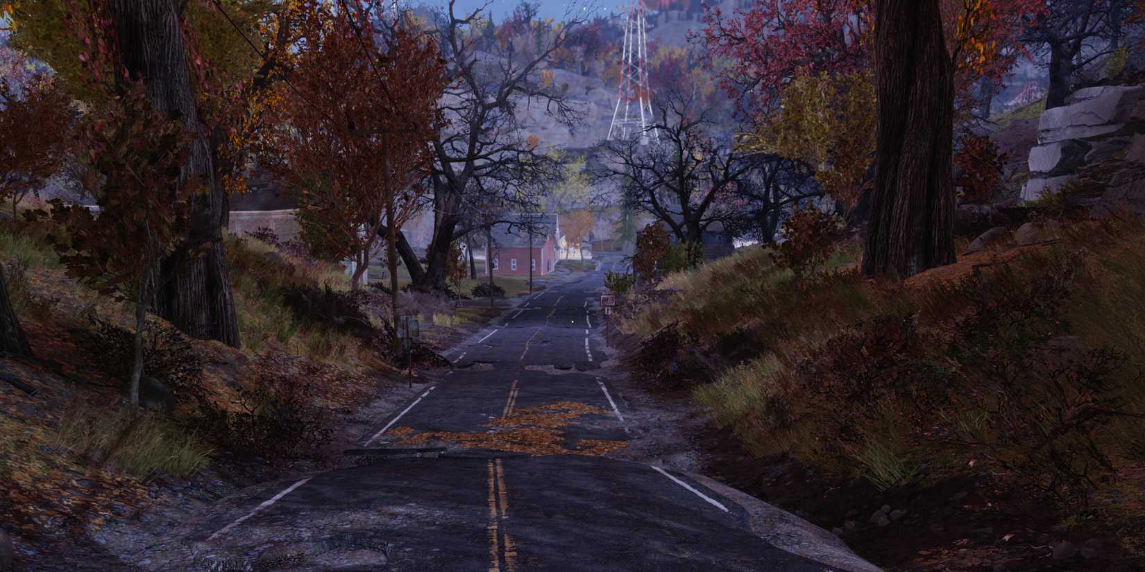 Helvetia Road in Fallout 76