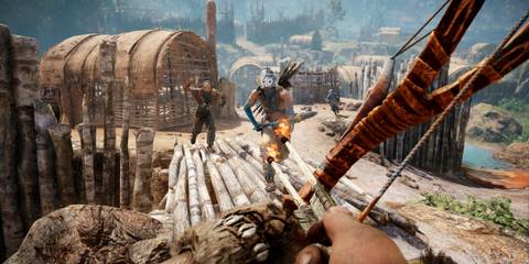 Far Cry Primal Bow and Arrow Combat