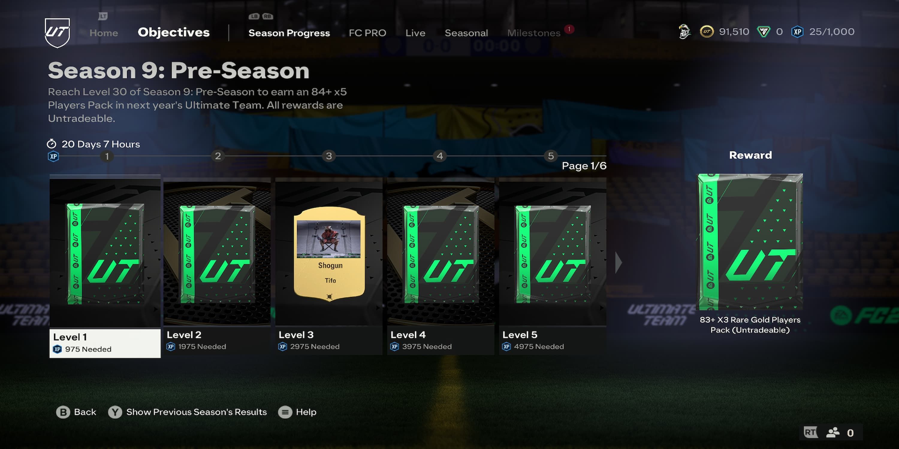 EA FC 24: Pre-Season Objectives and Rewards