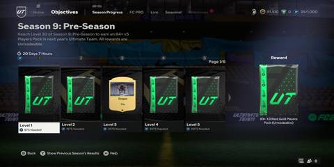 fc 24 pre season rewards