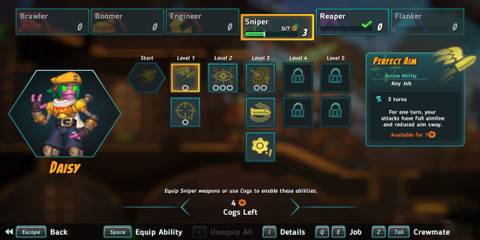 Daisy's Sniper Job Skill Tree 