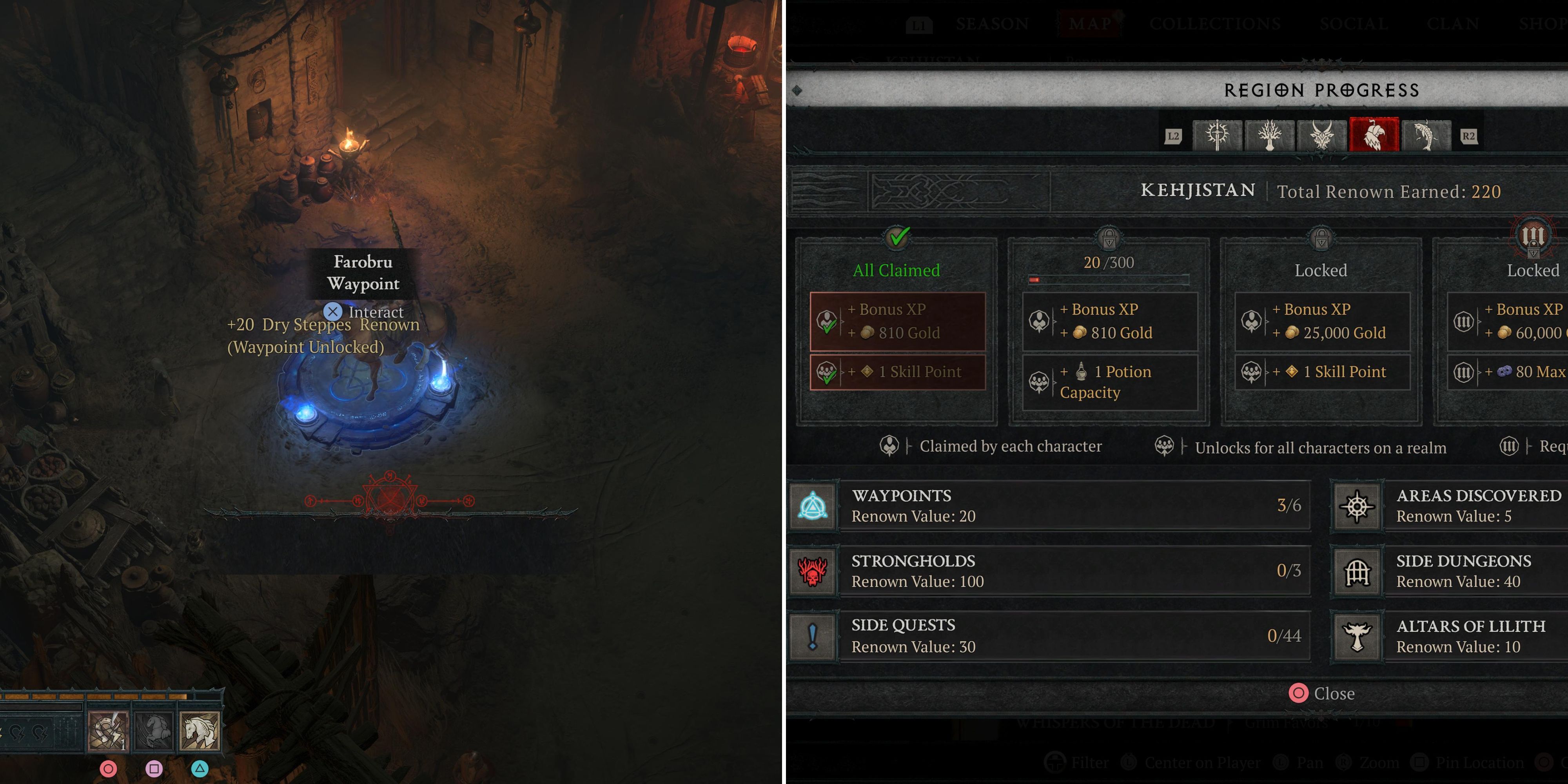 How To Get Renown In Diablo 4