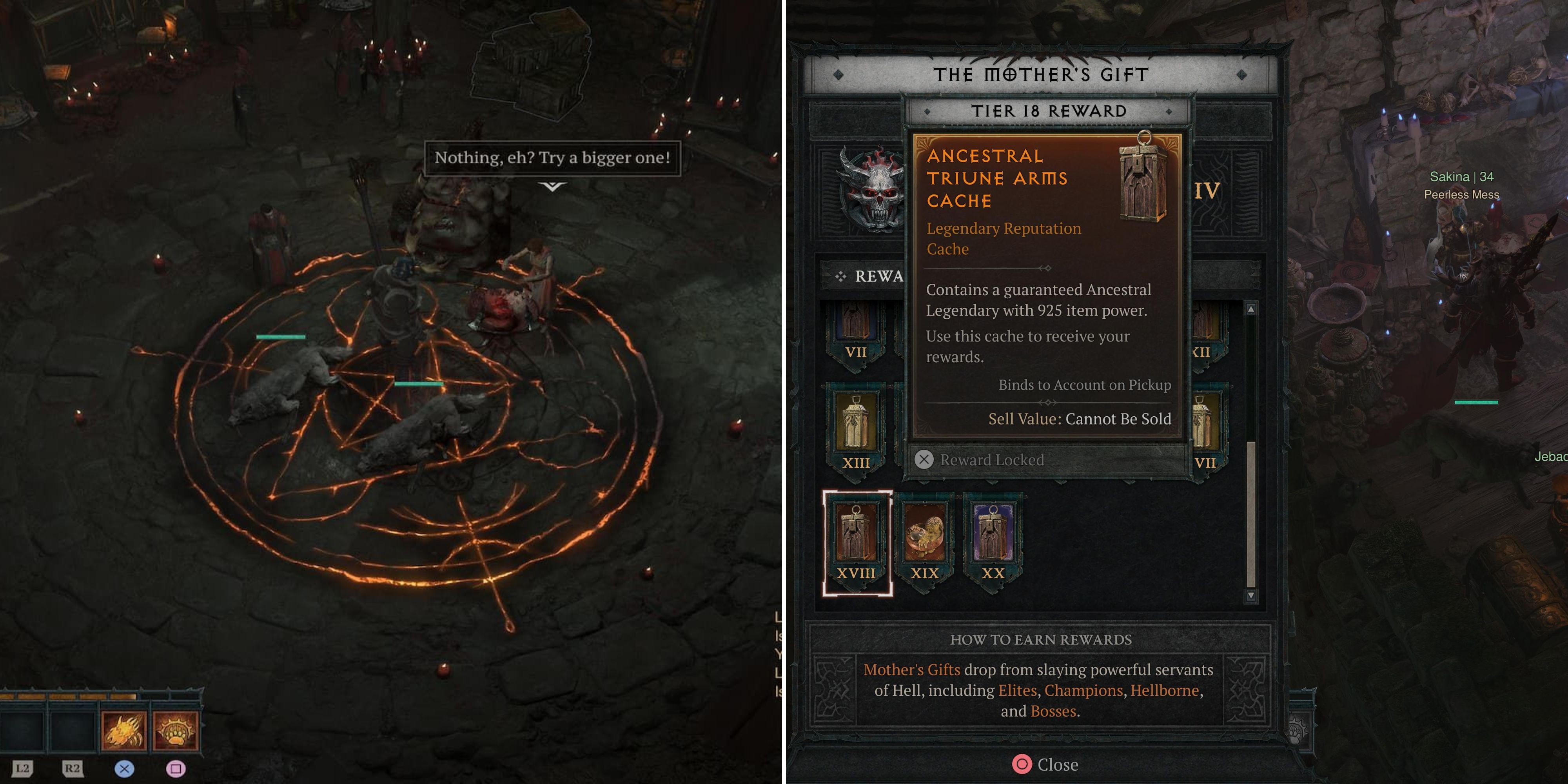 Diablo 4: All The Mother's Gifts Rewards