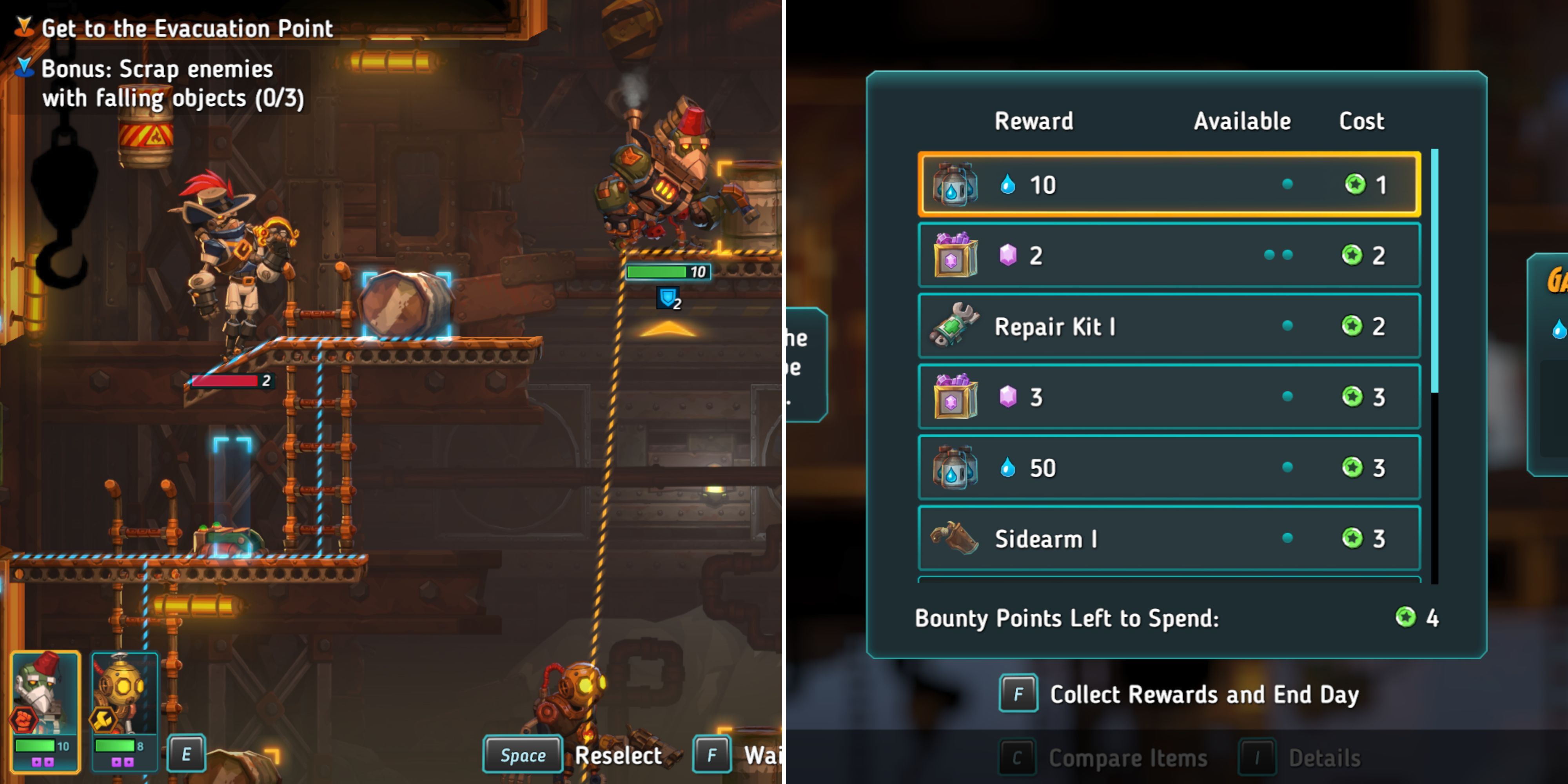 Steamworld Heist 2: How To Get & Use Reputation