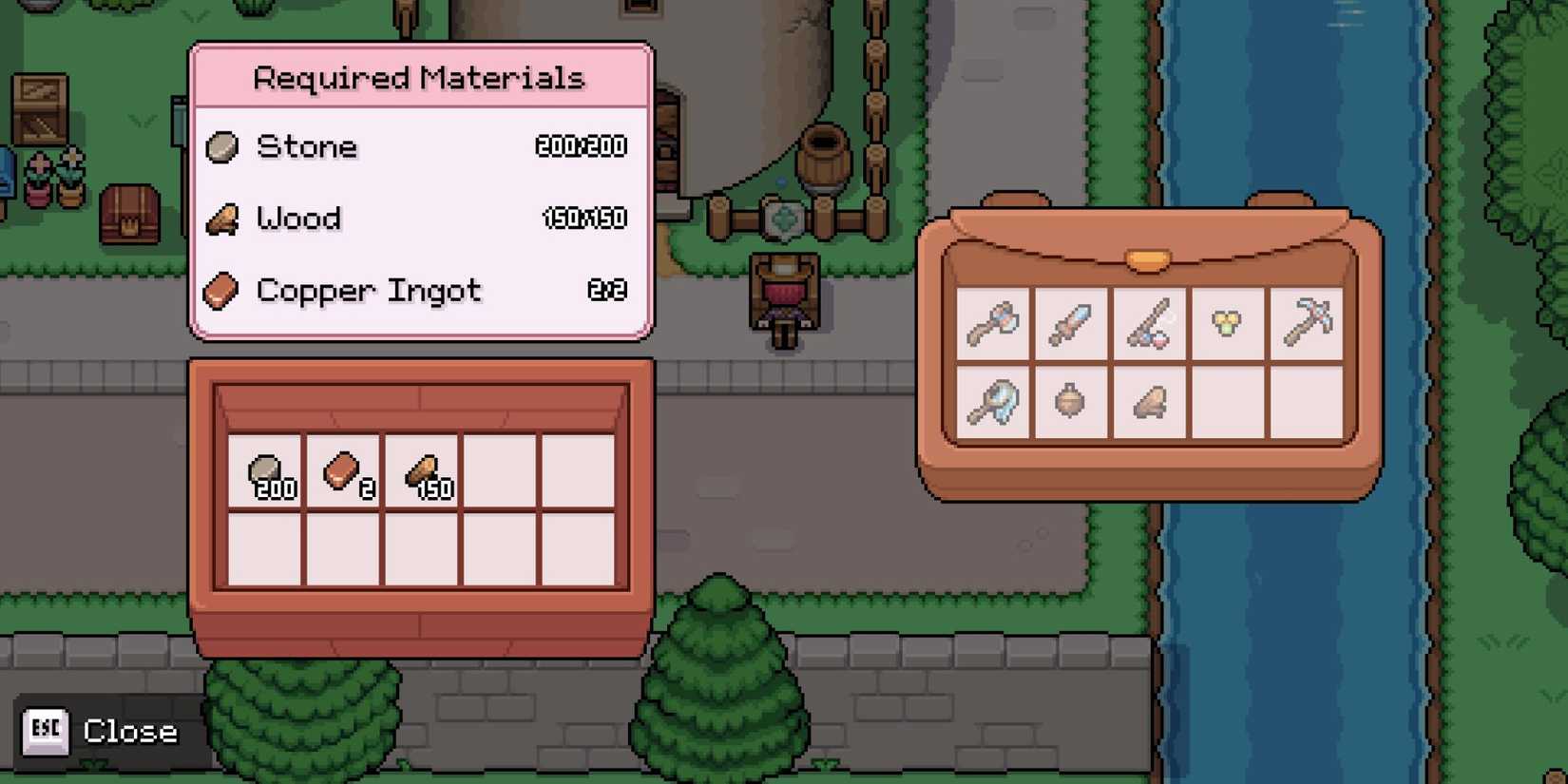 fields of mistria resources to repair the mill