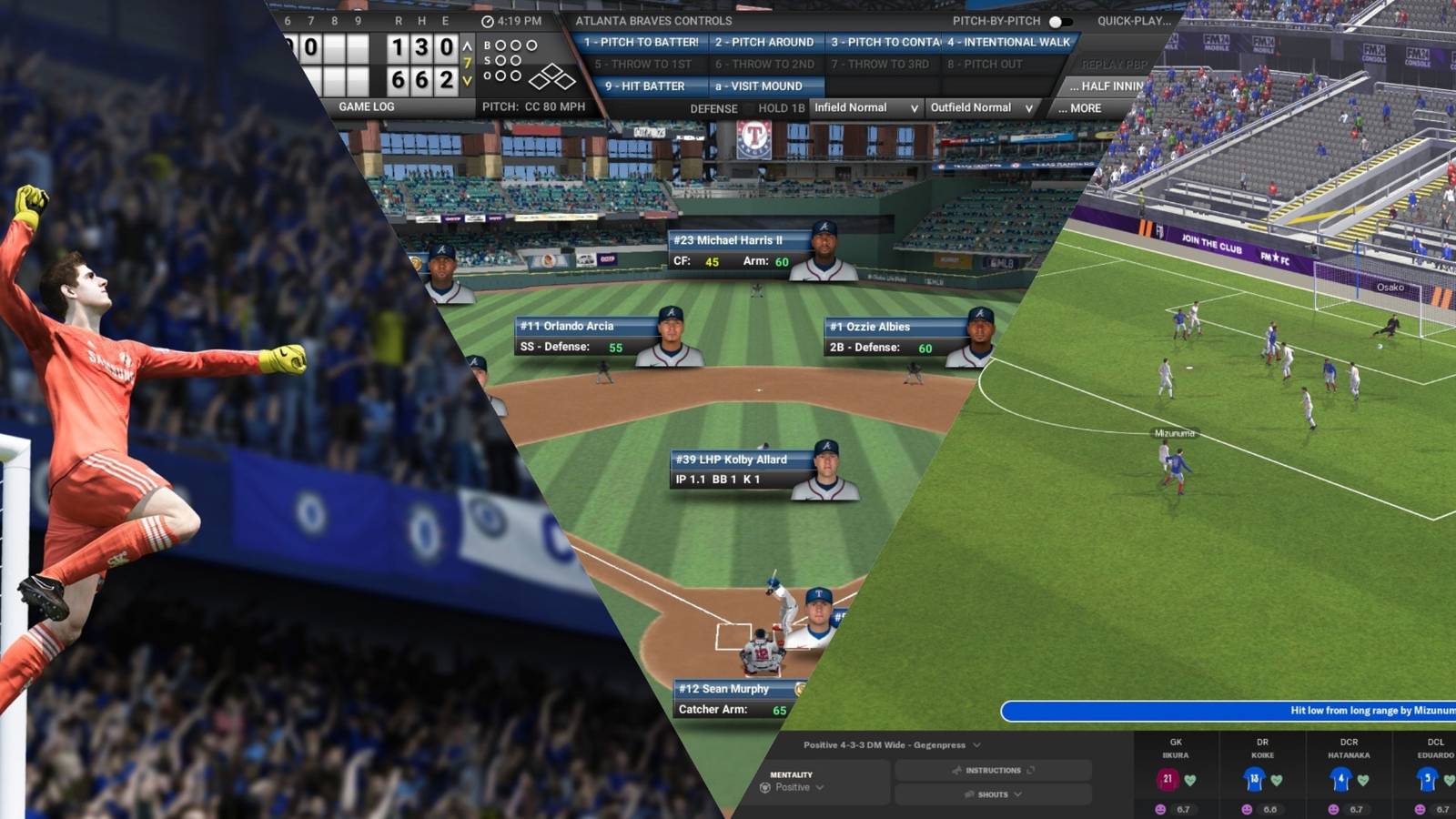 FIFA 16, Out of The Park and Football Manager