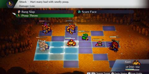 Fighting a battle in Live A Live