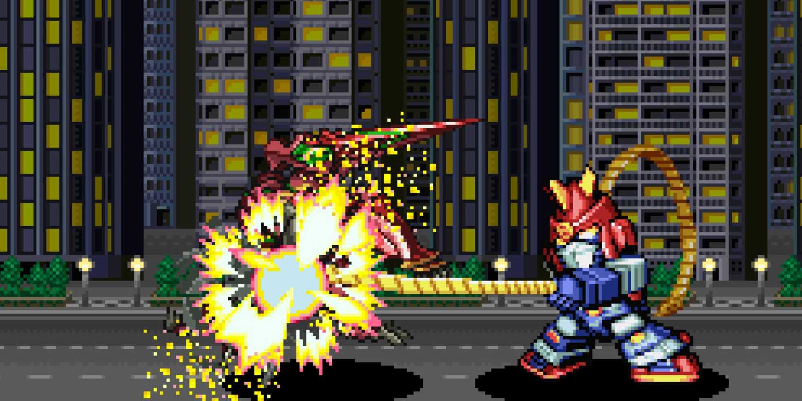 Fighting a battle in Super Robot Wars L