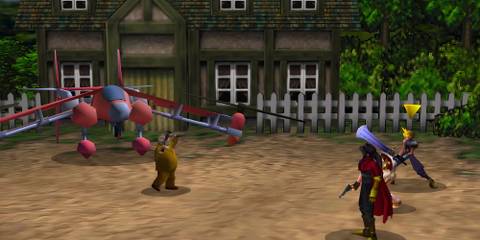 Fighting Palmer in Final Fantasy 7 (PS1)