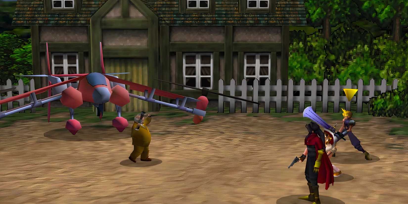 Fighting Palmer in Final Fantasy 7 (PS1)