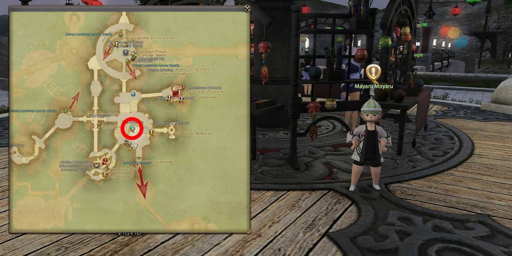 final fantasy 14 moonfire faire 2024 quest location