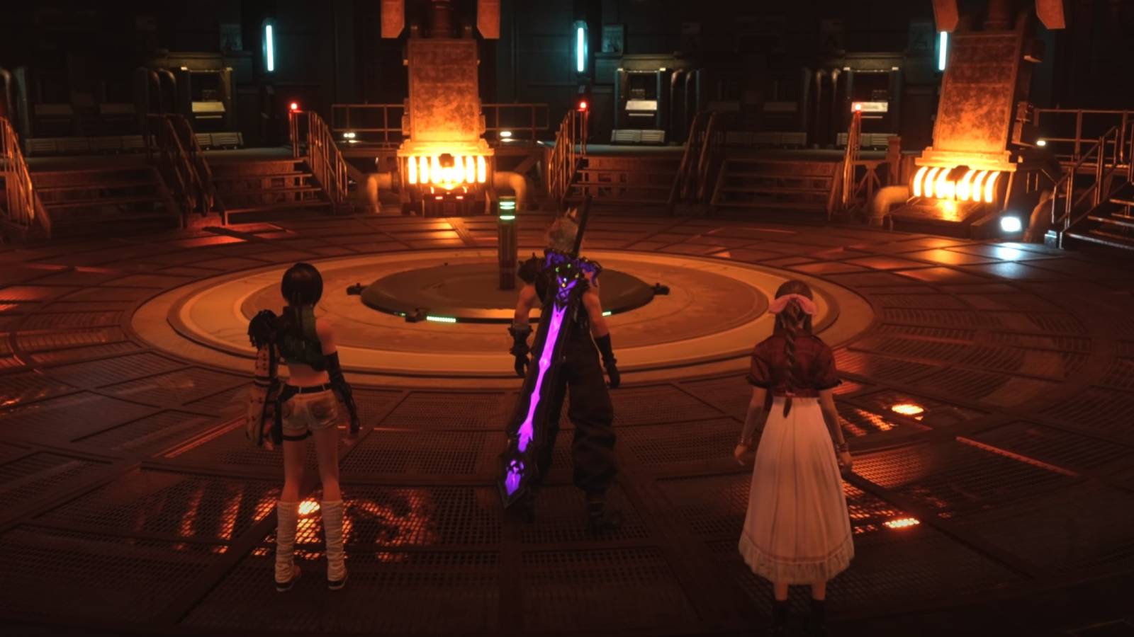 Yuffie, Cloud, and Aerith in Final Fantasy 7 Rebirth
