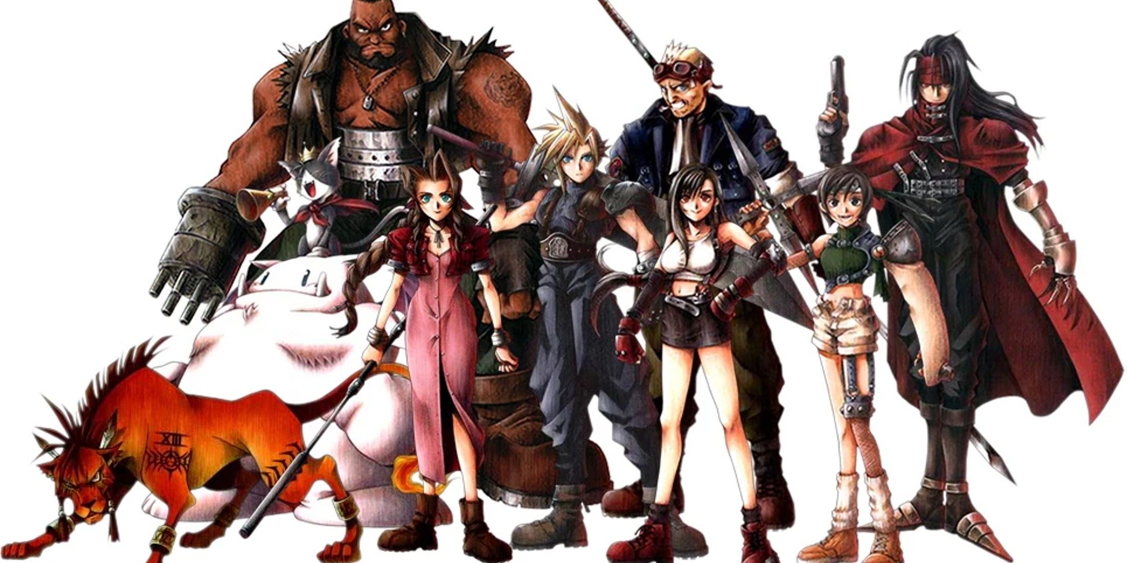 The traditional job archetypes of all party members in Final Fantasy 7 explained