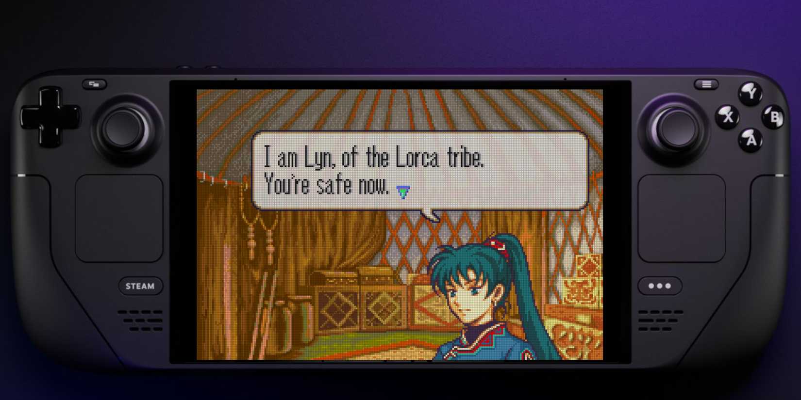 Fire Emblem on the Steam Deck - talking to Lynn