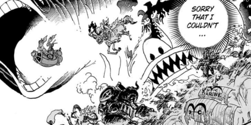 five elders vs iron giant emet one piece 1123