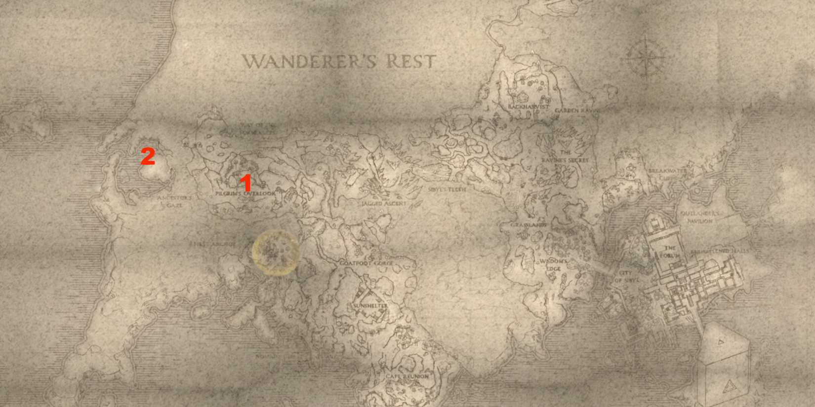 flintlock melee weapons wanderers peak