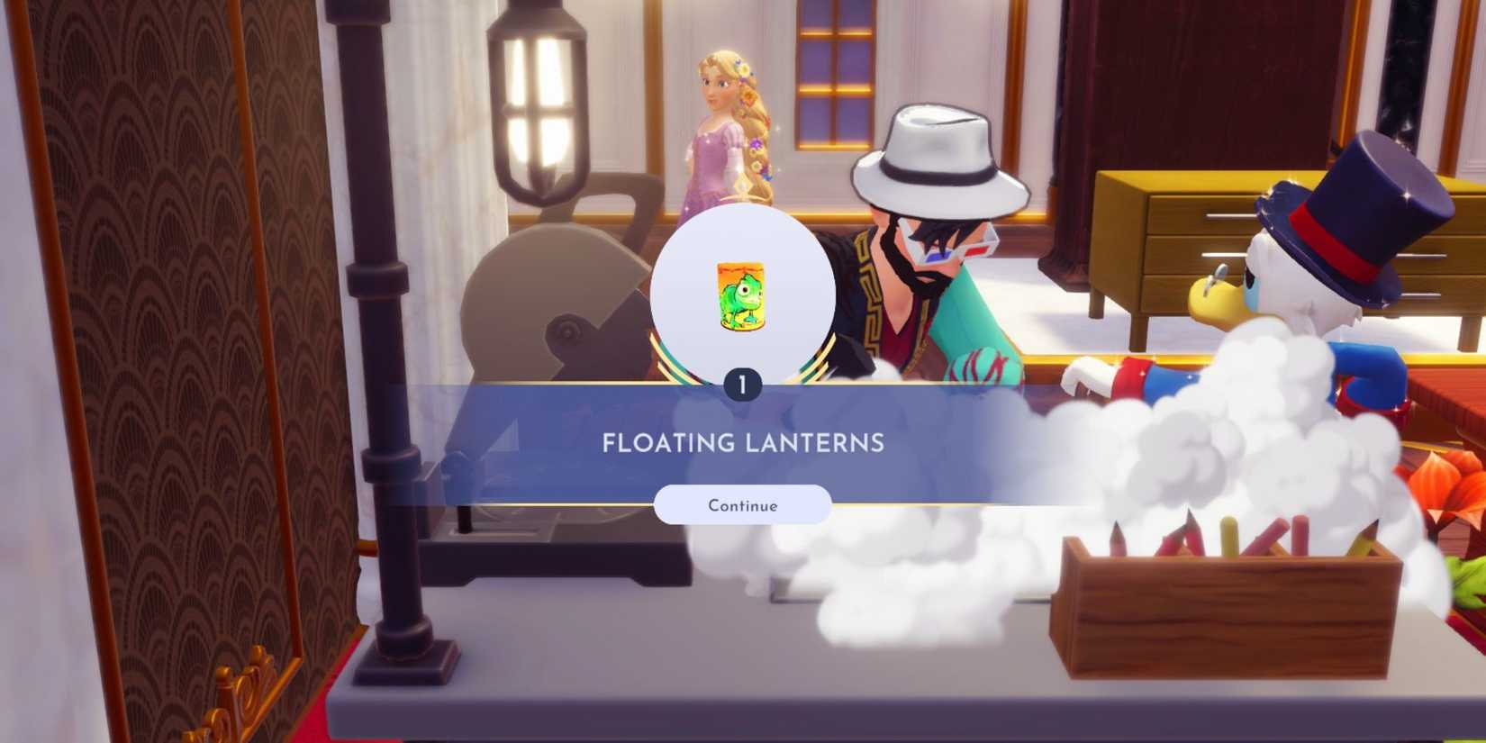 floating lanterns dreamlight valley