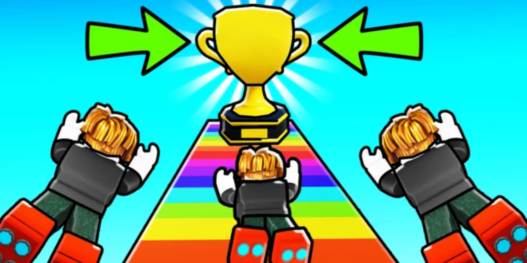 Personagens do simulador de corrida Flying Boot