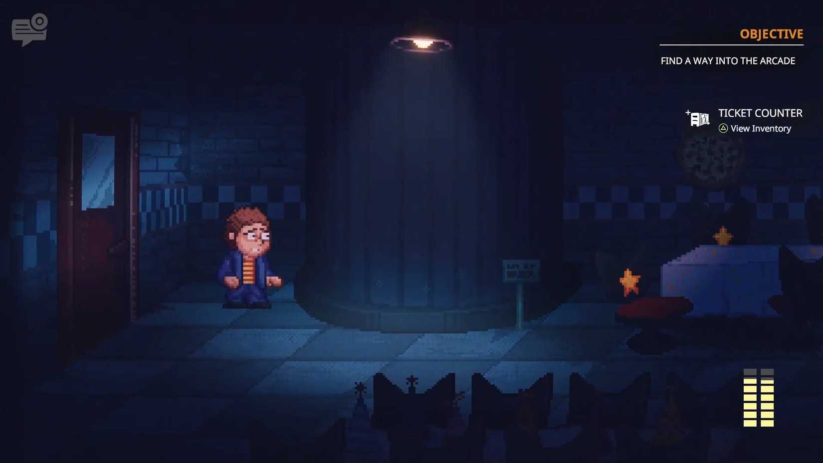 FNAF_Into the Pit_Ticket Counter