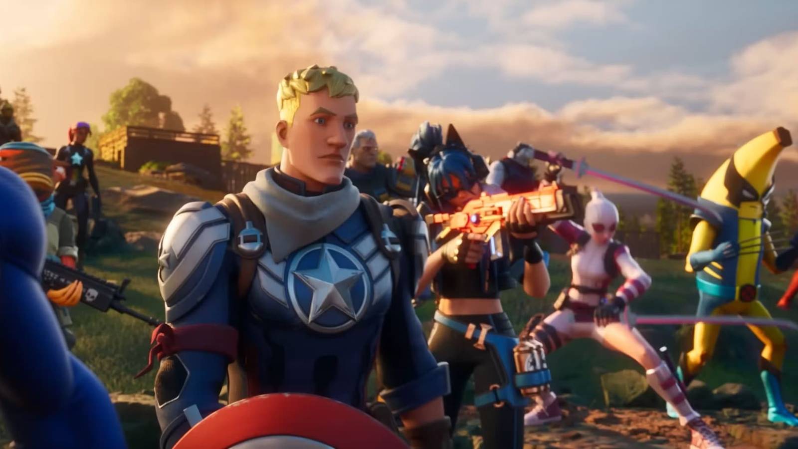fortnite chapter 5 season 4 captain america
