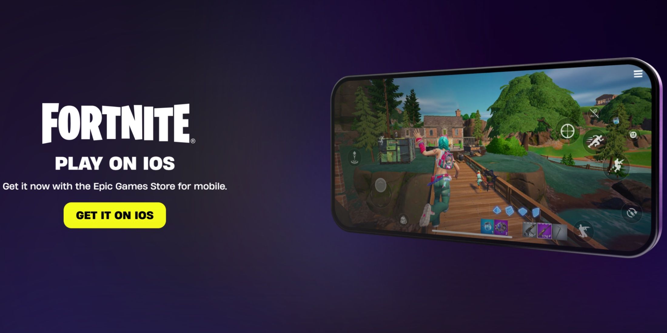 Descargar fortnite móvil iOS