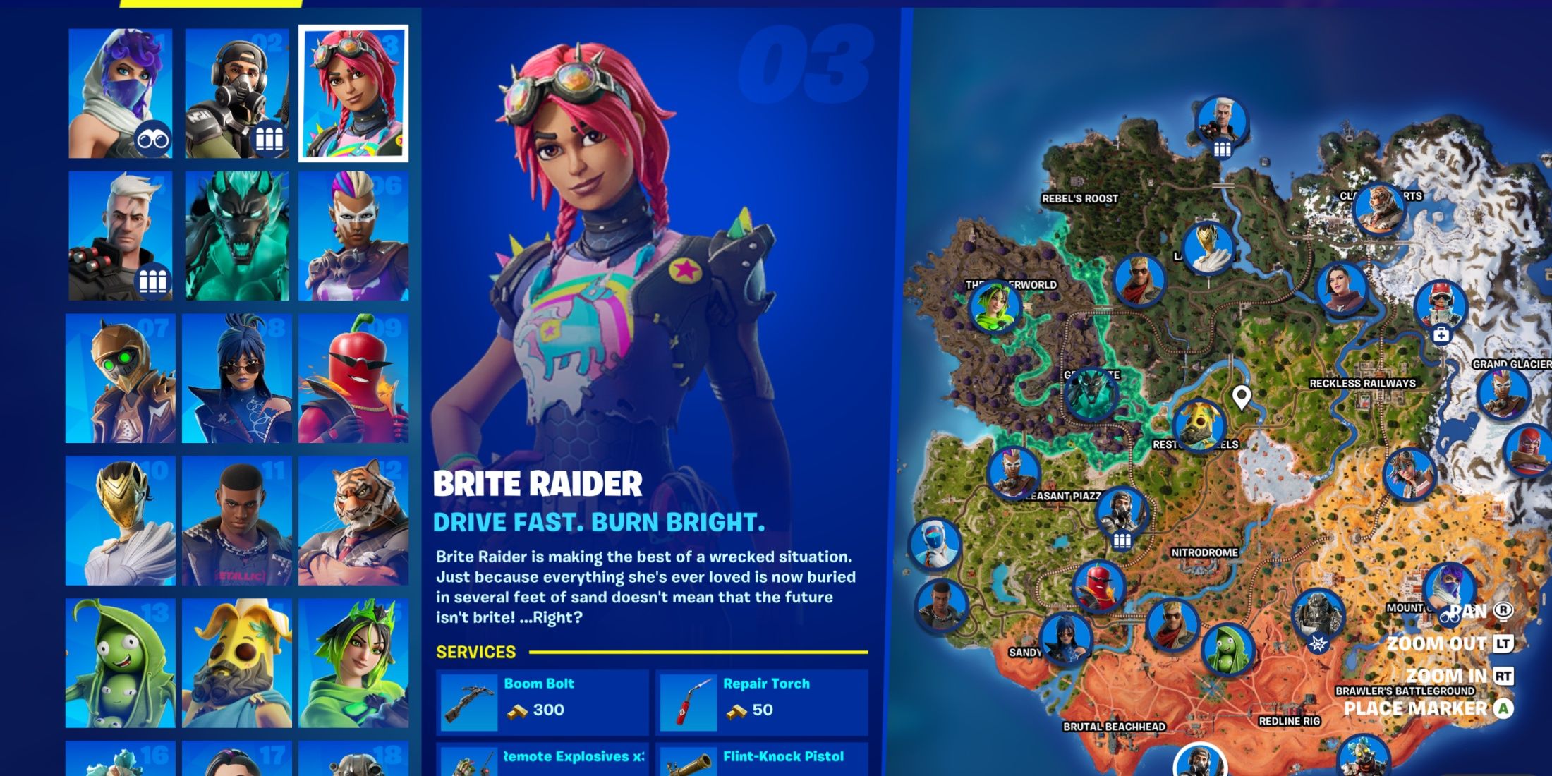 fortnite npc locations v30.40