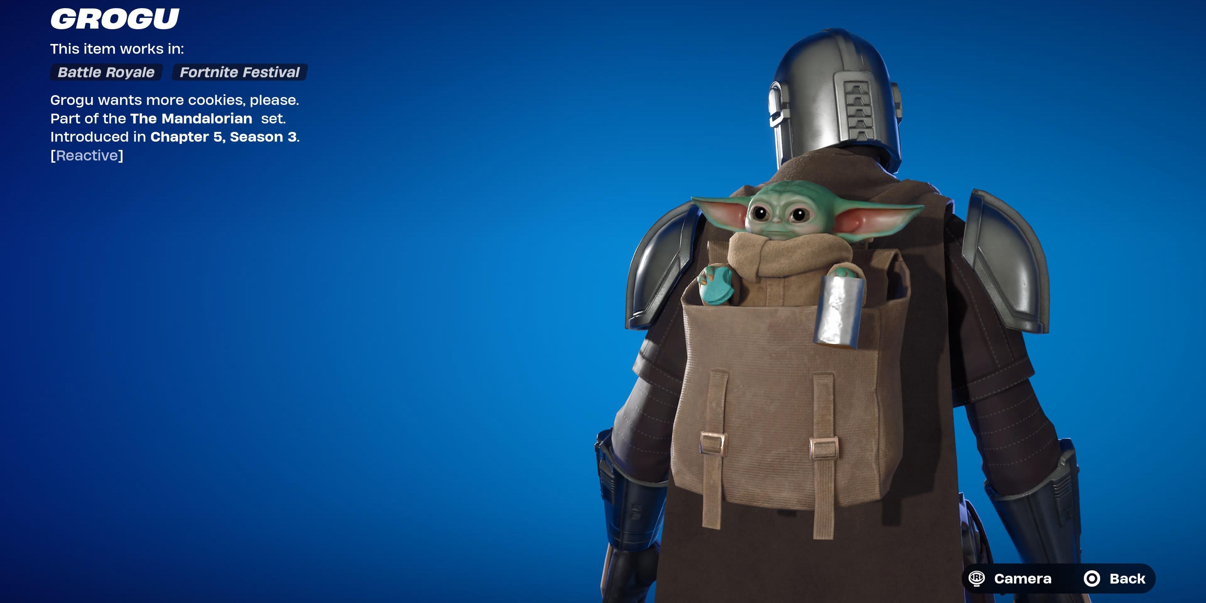 How to Get Baby Yoda Back Bling in Fortnite