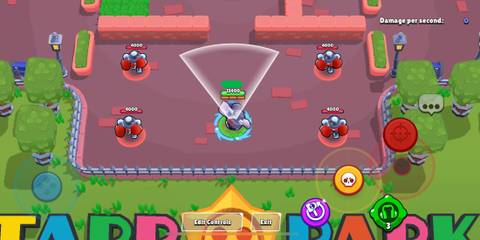 Frank aiming his attack in Brawl Stars