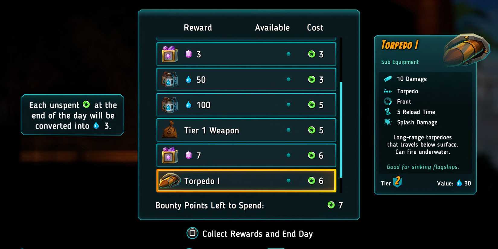 Gaining Bounty Rewards in SteamWorld Heist 2