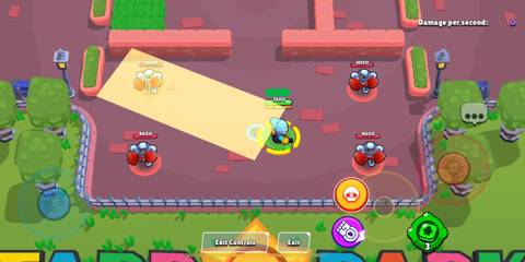 Gale aiming his super in Brawl Stars