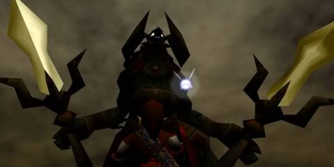 Ganondorf transforms into Ganon for the final fight.