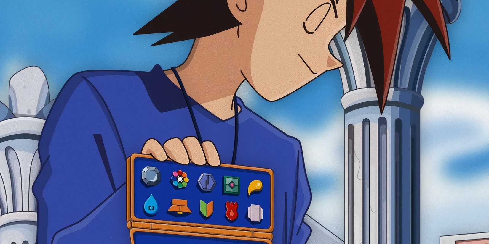 Gary Oak Badges In The Pokemon Anime