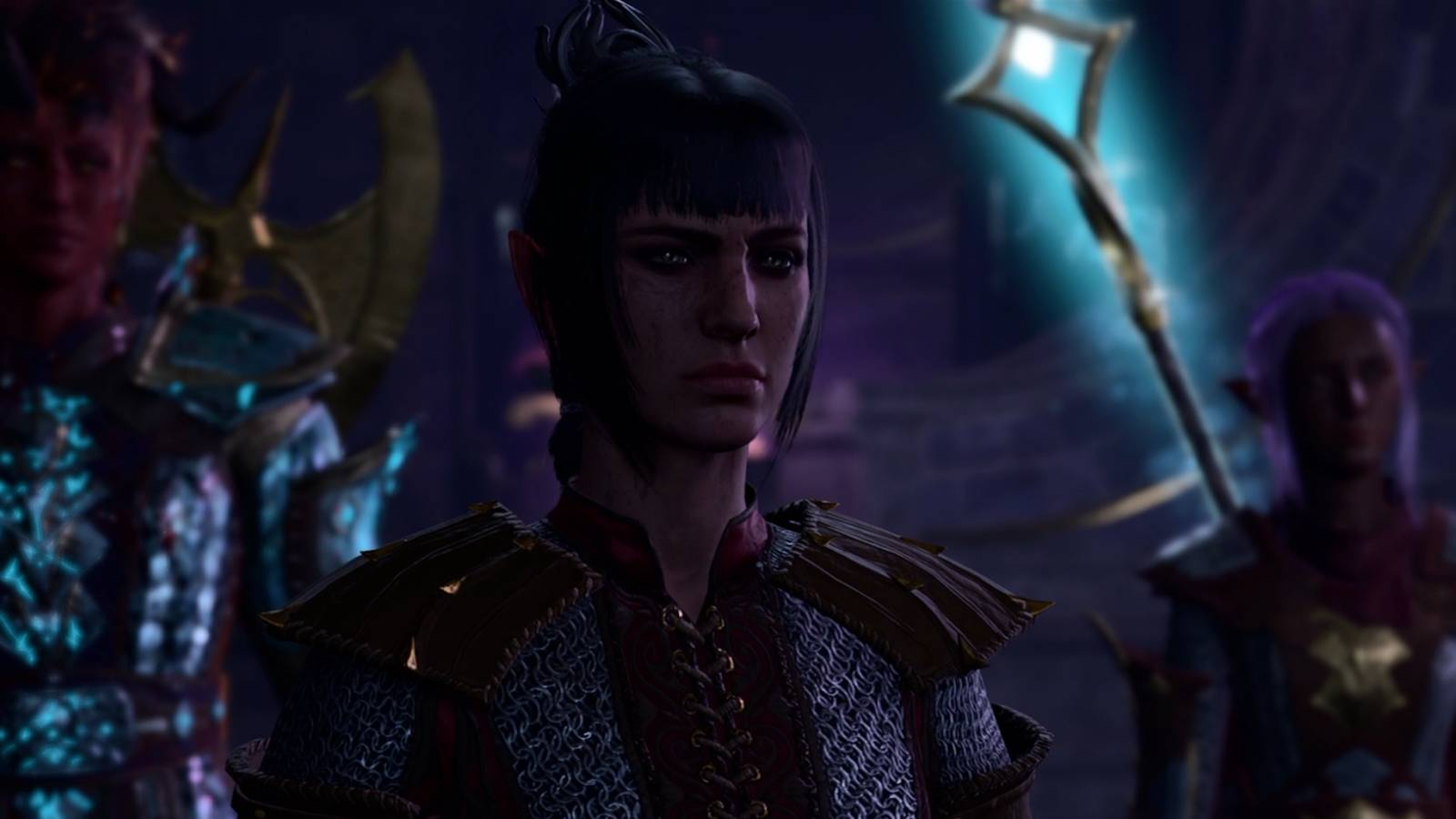 Shadowheart at Gauntlet of Shar