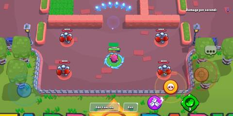 Gene's second stage of his attack in Brawl Stars